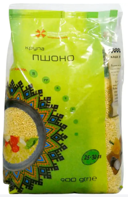 Крупа пшоно Козацький стандарт шліфоване, 900 г